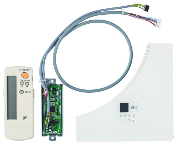 Daikin BRC7FB532F weiß Infrarot-Fernbedienung für Daikin Geräte der Sky Air/VRV Reihe