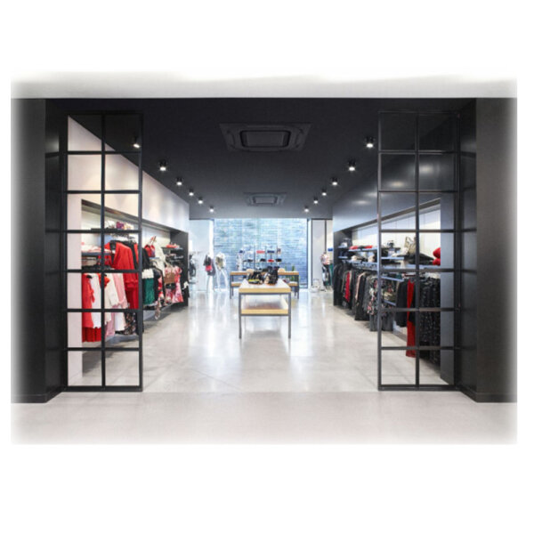 Daikin Deckenkassette 5,0 kW - FCAG50B-5 mit Blende BYCQ140EPB Design schwarz R32