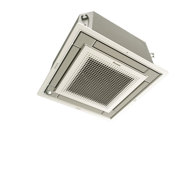 Daikin Deckenkassette 5,7 kW Euroraster silber FFA60A9-0 + Blende BYFQ60CS R32