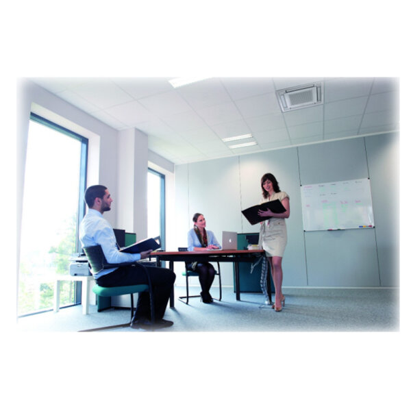 Daikin Deckenkassette 5,0 kW Euroraster weiss FFA50A9-2 + Blende BYFQ60CW R32