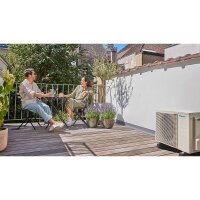 Daikin Set Deckenkassette Euroraster silber 3,4 kW -...