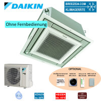 Daikin Set Deckenkassette Euroraster silber 5,0 kW -...