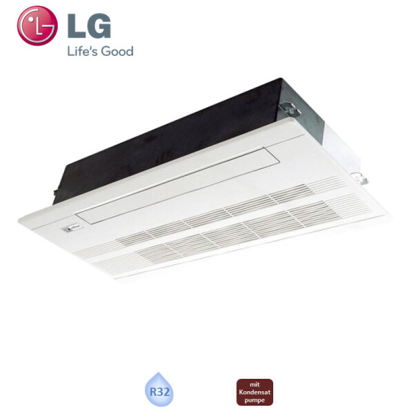 LG Inverter 1-Weg Kassette 2,6 kW - MT09R.NU1 + Blende (Nur Multisplit) R32