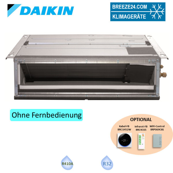 Daikin Kanalgerät 2,4 kW - FDXM25F9 R32 oder R410A | Raumgröße 25 - 30 m²