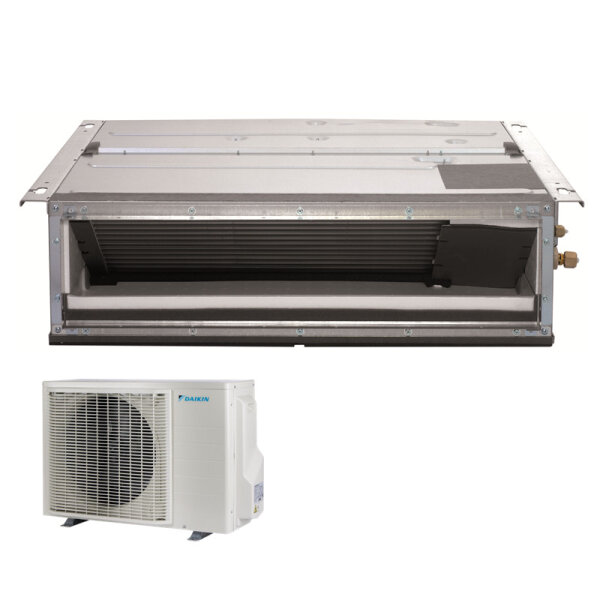 Daikin Set Kanalgerät 3,4 kW - FDXM35F9 + RXM35A9  für 1 Raum mit 35 - 40 m² | R32