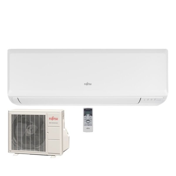 Fujitsu Set Wandgerät Basic eco 5,2 kW - ASYG18KLCA + AOYG18KLCA | Raumgröße 55 - 60 m² | R32
