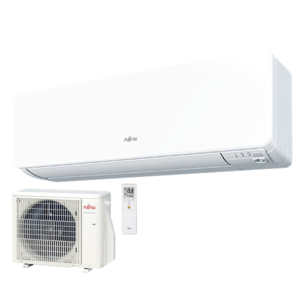 Fujitsu Set Wandgerät Deluxe eco 3,4 kW - ASYG12KGTE + AOYG12KGCA  R32 Klimaanlage | Auslaufmodell