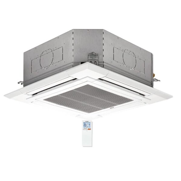 Mitsubishi Electric PLA-M60EA2 4-Wege Deckenkassette mit Blende PLP-6EALM2 - 6,1 kW