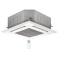 Mitsubishi Electric 4-Wege Deckenkassette 12,1 kW - PLA-M125EA2 mit Blende PLP-6EALM2 R32 oder R410A