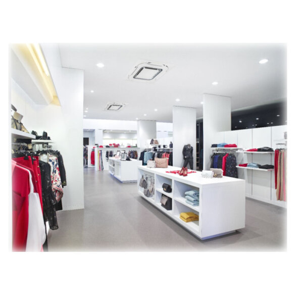 Daikin Deckenkassette 6,8 kW - FCAG71B-4 mit Blende BYCQ140EP Design weiss R32