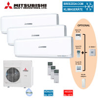 Mitsubishi Heavy Set 3 x Wandgeräte 5,0 kW...