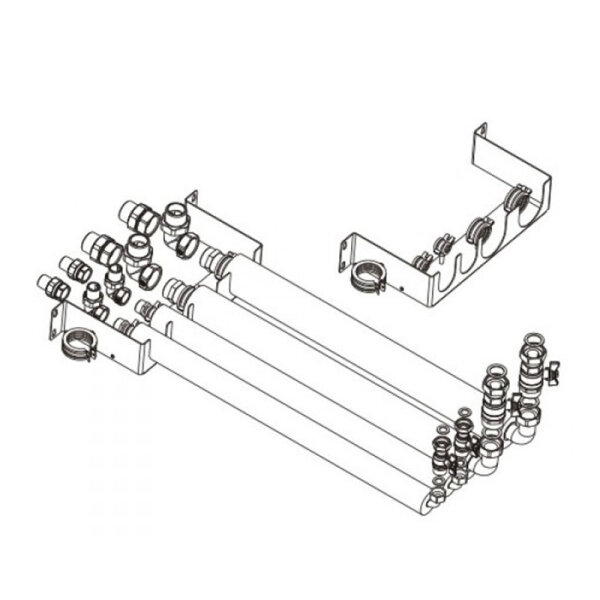 Panasonic PAW-ADC-PREKIT-1 Anschluss Montagesatz für Kombi-Hydromodule Aquare Generation J | H
