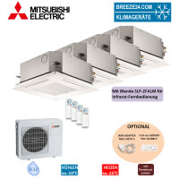 Mitsubishi Electric Set 2,5 kW 4 x SLZ-M25FA + SLP-2FALM...