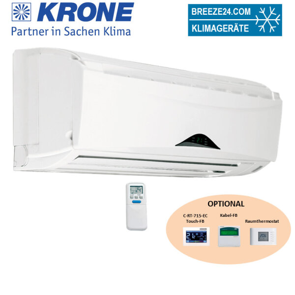 Krone Kaltwasser-Wandgeräte 6,1 kW - WLT 58 EC Gerät mit 3-Wege-Ventil