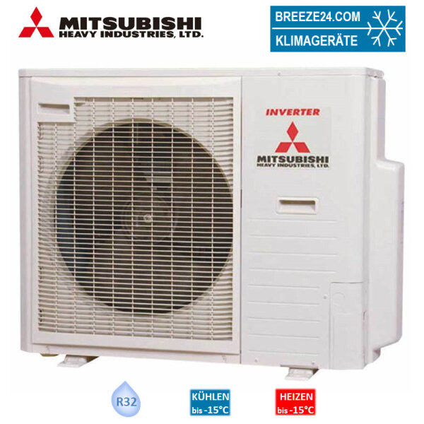 Mitsubishi Heavy SCM80ZS-W 8,0 kW Multi-Split Aussengerät für 2 - 4 Innengeräte | R32