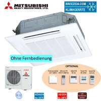 Mitsubishi Heavy Set 4-Wege-Deckenkassette 10,0 kW...