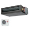 Mitsubishi Heavy Set Kanalgerät 12,5 kW - FDU125VH + FDC125VSA-W 400V R32 Klimaanlage