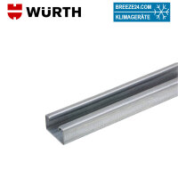 Würth Profilschiene gelocht  LxBxH 2 x 1000 mm x 40...