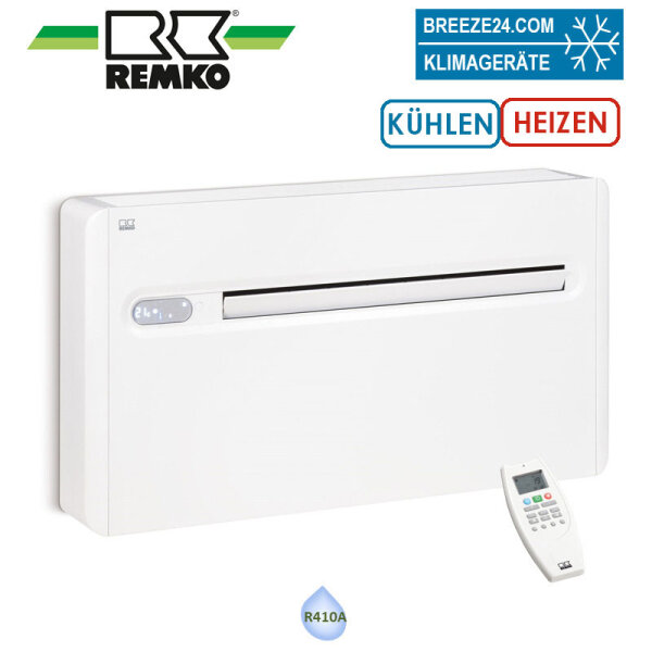 Remko KWT 240 DC Kompakt-Klimagerät 2,4 kW - R410A für 1 Raum 25 - 30 m²