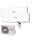 Mitsubishi Heavy Set 2 Wandgeräte 2,0/2,5 kW - SRK20ZSX-W + SRK25ZSX-W + SCM45ZS-W R32 Klimaanlage