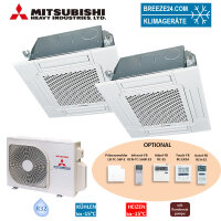 Mitsubishi Heavy Set 2,5 kW 2 x FDTC25VH1 + SCM40ZS-W...