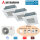 Mitsubishi Heavy Set 3 x 4-Wege-Deckenkassette Standardpaneel FDTC25VH1 + 2 x FDTC35VH1 + SCM60ZS-W