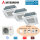Mitsubishi Heavy Set 3 x 4-Wege-Deckenkassette Komfortpaneel FDTC25VH1 + 2 x FDTC50VH + SCM80ZS-W