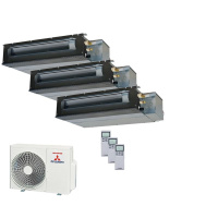 Mitsubishi Heavy Set 3 x Kanalgeräte 2,5/3,5 kW 2 x...