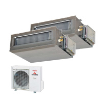 Mitsubishi Heavy Set 2 x Kanalgeräte 5,0 kW - FDUM...