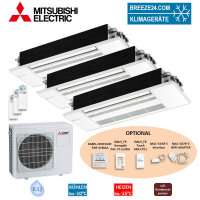 Mitsubishi Electric Set 2,5/3,5 kW 2 x MLZ-KP25VF +...