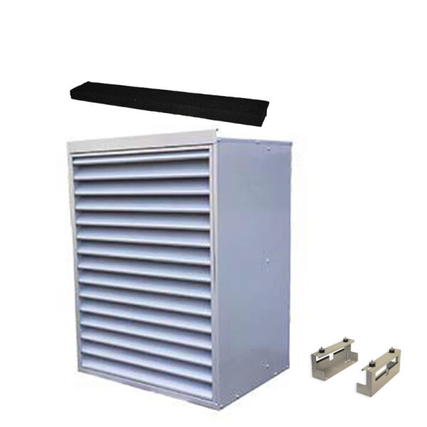 Solflex HC200NP Schallschutzgehäuse mit Fußkonstruktion und Schalldämmungsstreifen