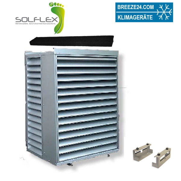 Solflex HCS200NPSA Schallschutzgehäuse mit Fußkonstruktion und Schalldämmungsstreifen