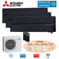 Mitsubishi Electric Set 3 Wandgeräte WiFi 3,5 kW 3 x...
