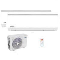 Kaisai Set 2 Wandgeräte Fly 2,6 kW 2 x KWX-09KRHI +...