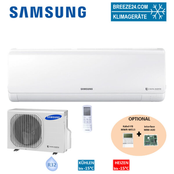 SAMSUNG Set Wandgerät Boracay 6,8 kW - AR 24 RXFHBWKN + AR 24 RXFHBWKX R32 (Auslaufmodell)
