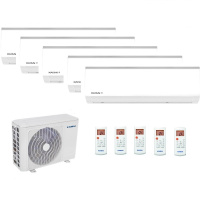Kaisai Set 5 Wandgeräte 2,6/3,5 kW 2 x KWX-09KRHI +...