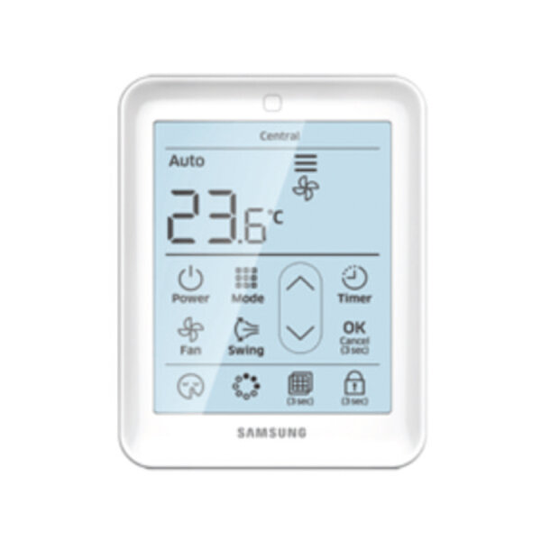 Samsung 1-Weg-Deckenkassette AJ 026 TN1DKG + Blende PC1NWFMAN Wind-Free (Nur Multisplit/NASA) R32 2,6 kW + IR-FB AR-EH03E