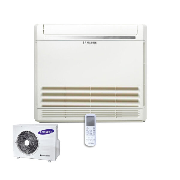Samsung Set Truhengerät 3,5 kW - AC 035 RNJDKG + AC 035 RXADKG BAC/NASA Raumgröße 35 - 40 m² | R32