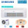 Samsung Set 3,5 kW - AC 035 RN1DKG 1-Weg-Deckenkassette + Blende PC1NWFMAN Wind-Free + AC 035 RXADKG BAC NASA Klimaanlage