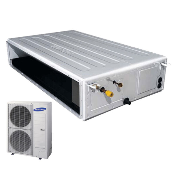 Samsung Set Kanalgerät 13,4 kW - AC 140 RNMDKG + AC 140 RXADNG R32 Klimaanlage 400V BAC/NASA