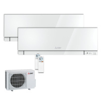 Mitsubishi Electric Set 2 Wandgeräte Premium WiFi 2...