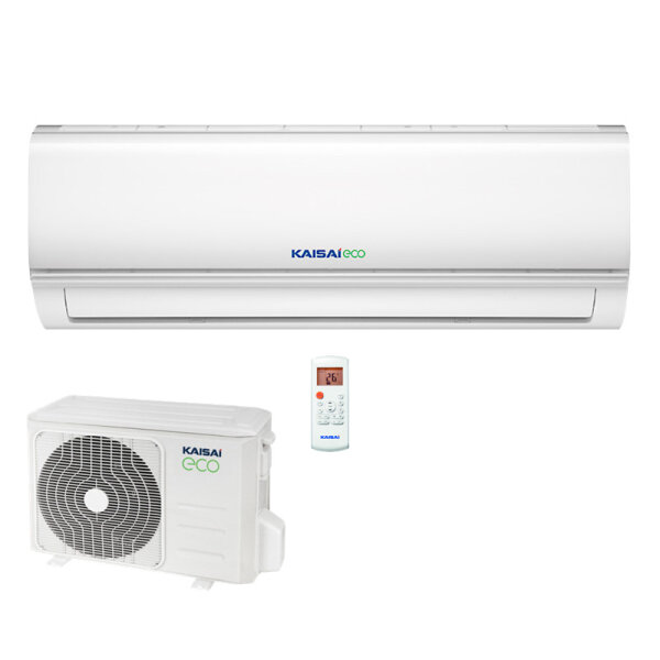 Kaisai Set Wandgerät Eco 5,3 kW KEX-18KTKI + KEX-18KTKO für 1 Raum mit 55 - 60 m² | R32