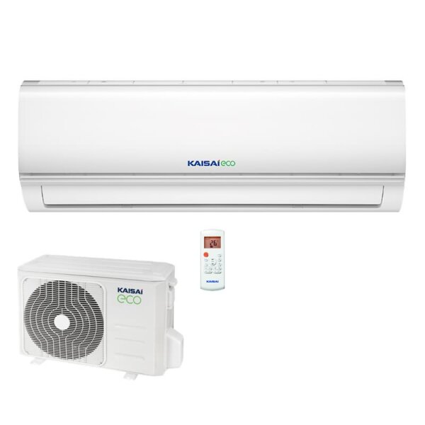 Kaisai Set Wandgerät Eco 7,0 kW KEX-24KTKI + KEX-24KTKO für 1 Raum mit 70 - 75 m² | R32