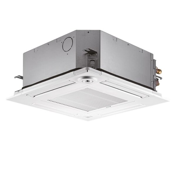 Mitsubishi Electric PLFY-P40VFM-E 4-Wege Deckenkassette Euroraster + Blende SLP-2FA VRF
