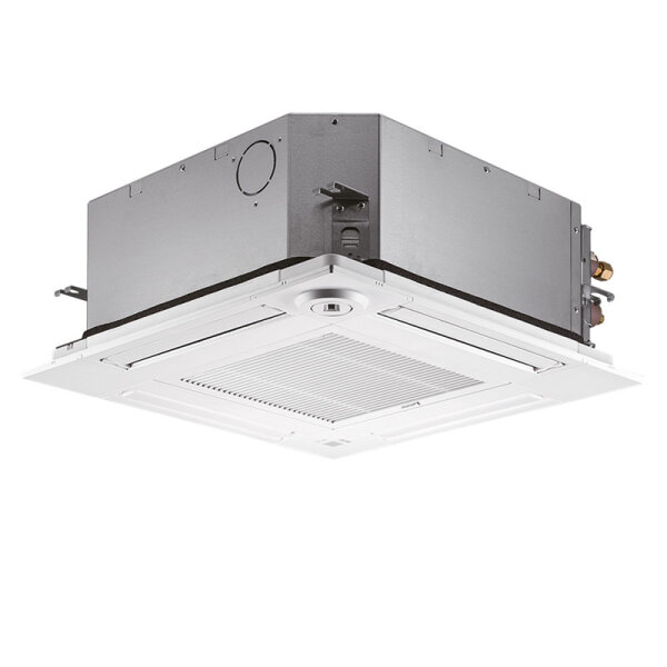 Mitsubishi Electric PLFY-P40VFM-E 4-Wege Deckenkassette Euroraster + Blende SLP-2FA VRF