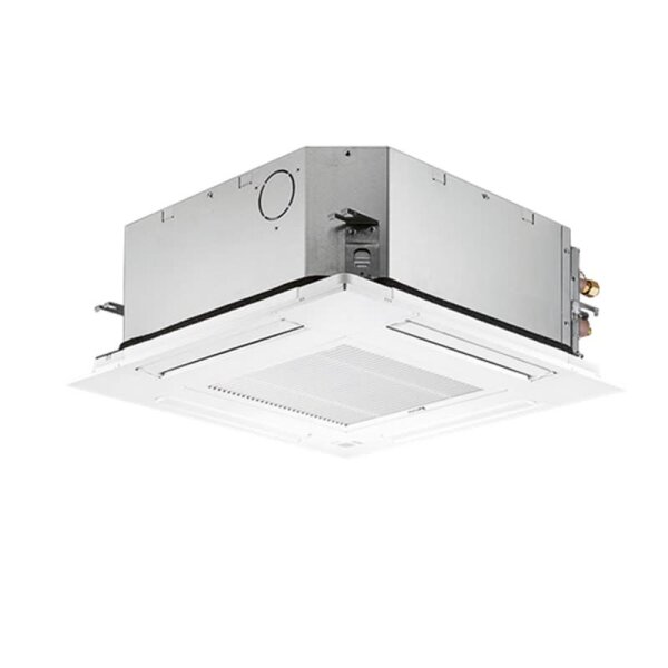 Mitsubishi Electric 4-Wege Deckenkassette 1,7 kW - PLFY-WL15VFM-E Euroraster + Blende SLP-2FA HVRF