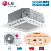 LG Set 2,5 kW - UT09FH NQ0 4-Wege Deckenkassette...