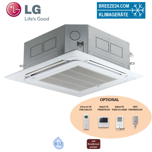 LG Electronics CT09F NR0 4-Wege-Deckenkassette Euroraster mit Blende PT-QAGWO 2,5 kW