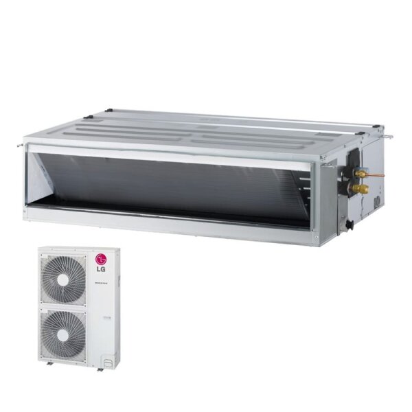 LG Set Kanalgerät mittlere Pressung 12,0 kW - UM42FH N30 + UUD3 U30 R32 Klimaanlage