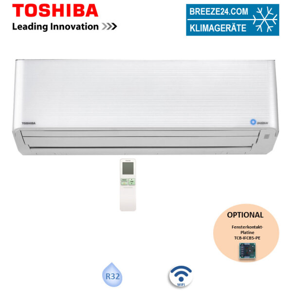 Toshiba Wandgerät 4,5 kW Super Daisekai 9.0 RAS-M16PKVPG-E-WIFI (Nur Multisplit)